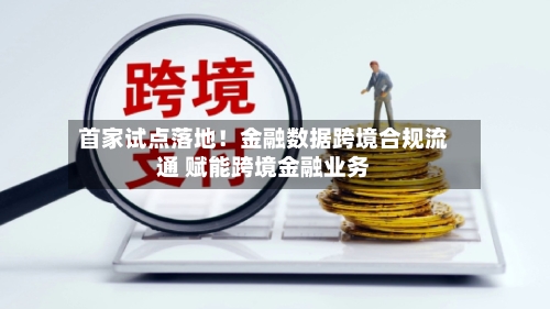首家试点落地！金融数据跨境合规流通 赋能跨境金融业务