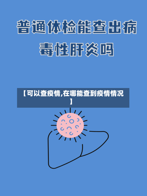 【可以查疫情,在哪能查到疫情情况】